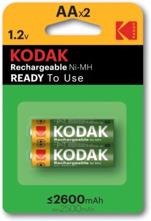 Kodak Επαναφορτιζόμενη ΗR06 AA 2600mAh (2τμχ)