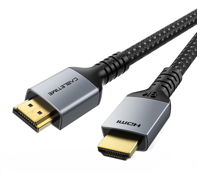 CABLETIME καλώδιο HDMI 2.1 CT-HM8K, 8K/60Hz, 48Gbps, 28AWG, 3m, μαύρο 1 CABLETIME καλώδιο HDMI 2.1 CT-HM8K