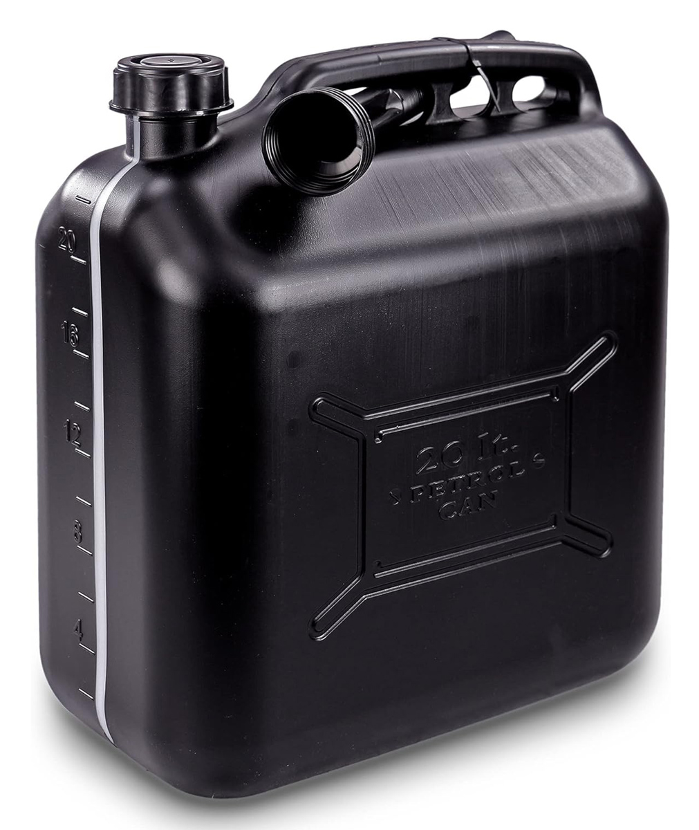 PROPLUS δοχείο καυσίμων 530047 με σπιράλ, πλαστικό, 20lt, μαύρο 1 PROPLUS δοχείο καυσίμων 530047 με σπιράλ