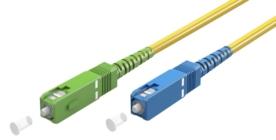 GOOBAY καλώδιο οπτικής ίνας SC-APC 59662, Singlemode OS2, 10m, κίτρινο 1 GOOBAY καλώδιο οπτικής ίνας SC-APC 59662