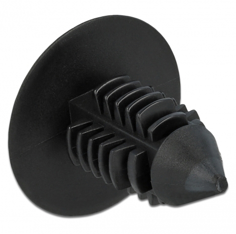 DELOCK Πλαστική τάπα 60187 για κάλυψη οπών, 15x14.5mm, μαύρη, 10τμχ 1 DELOCK Πλαστική τάπα 60187 για κάλυψη οπών