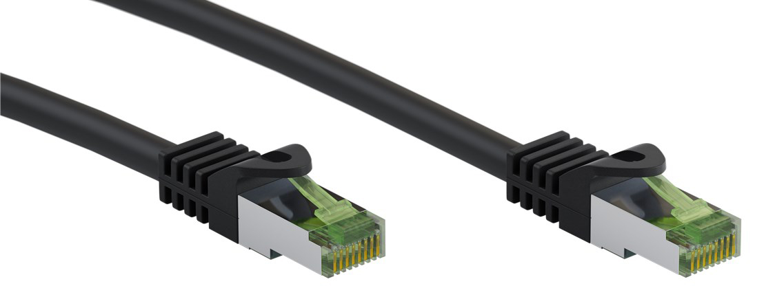 GOOBAY καλώδιο δικτύου 61095, CAT 8.1 S/FTP, copper, GHMT, 3m, μαύρο 1 GOOBAY καλώδιο δικτύου 61095