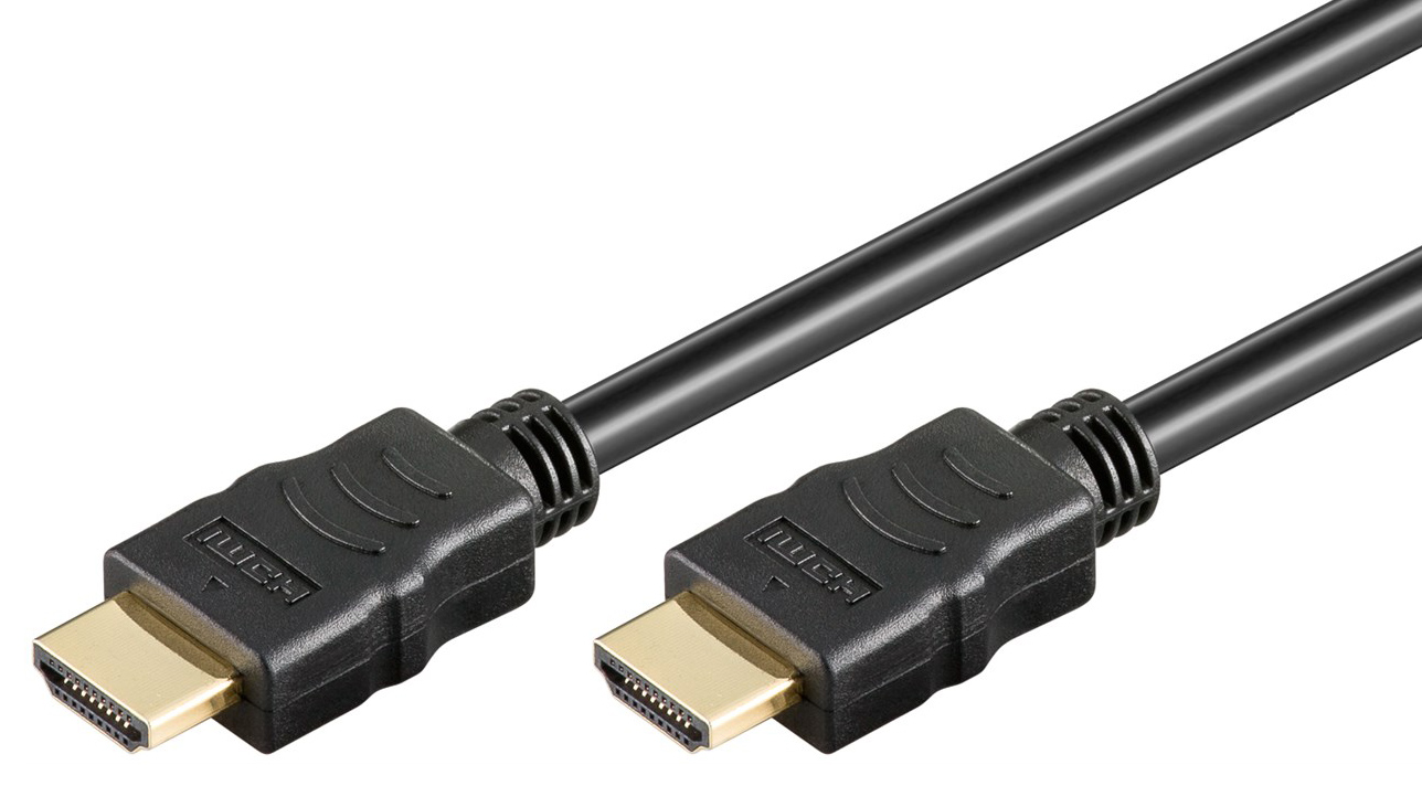 GOOBAY καλώδιο HDMI 2.0 61163, Ethernet, 4K/60Hz, 10.2 Gbps, 10m, μαύρο 1 GOOBAY καλώδιο HDMI 2.0 61163
