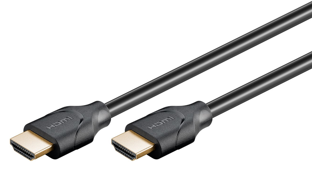 GOOBAY καλώδιο HDMI 2.1 61639, Ethernet ARC 8K/60Hz 48 Gbps, 1.5m, μαύρο 1 GOOBAY καλώδιο HDMI 2.1 61639