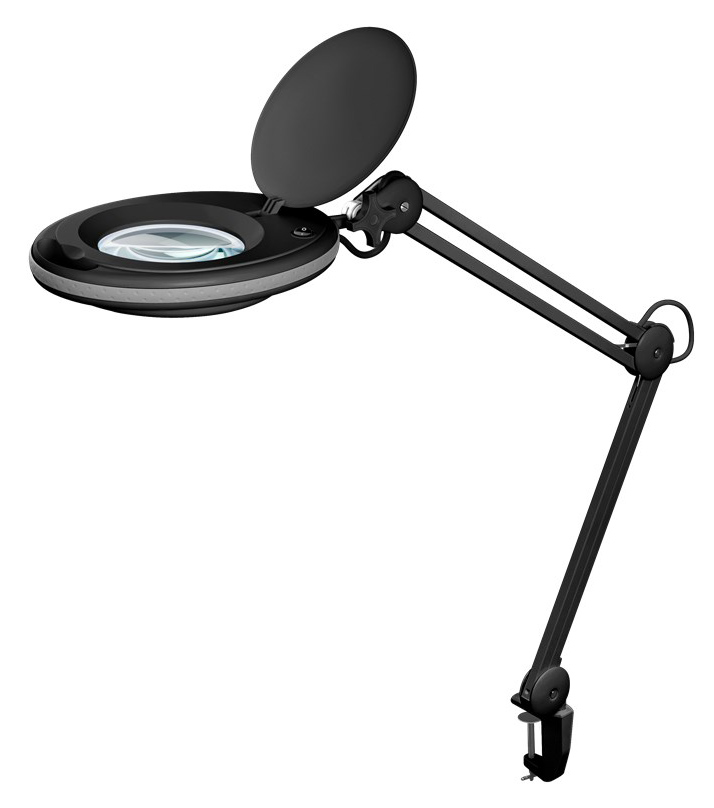 GOOBAY μεγεθυντικός φακός 64989 με σφιγκτήρα, LED, 3 διόπτρες, μαύρος 1 GOOBAY μεγεθυντικός φακός 64989 με σφιγκτήρα