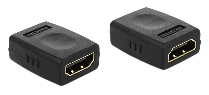 DELOCK αντάπτορας HDMI θηλυκό σε θηλυκό 65049, 4K/30Hz, μαύρος 1 DELOCK αντάπτορας HDMI θηλυκό σε θηλυκό 65049