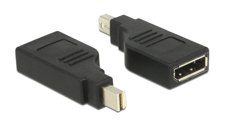 DELOCK αντάπτορας mini DisplayPort σε DisplayPort 65626, 4K, 90° 1 DELOCK αντάπτορας mini DisplayPort σε DisplayPort 65626
