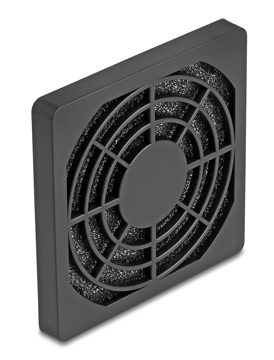 DELOCK σχάρα για 60mm ανεμιστήρα 67310 με φίλτρο σκόνης, πλαστική, μαύρη 1 DELOCK σχάρα για 60mm ανεμιστήρα 67310 με φίλτρο σκόνης