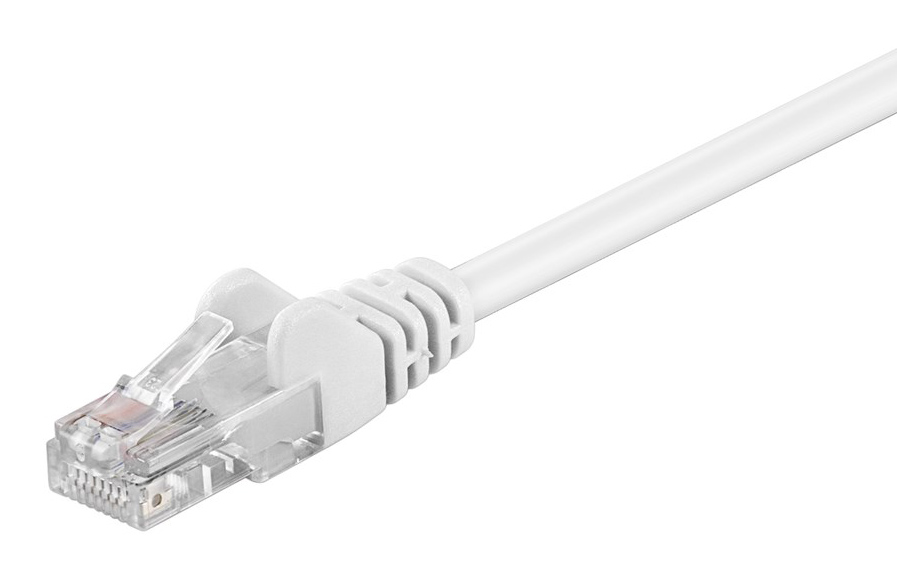 GOOBAY καλώδιο δικτύου 68504, CAT 5e U/UTP, CCA, 2m, λευκό 1 GOOBAY καλώδιο δικτύου 68504