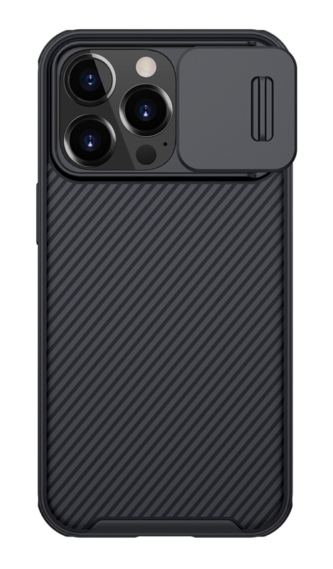 NILLKIN θήκη CamShield Pro για Apple iPhone 13 Pro, μαύρη 1 NILLKIN θήκη CamShield Pro για Apple iPhone 13 Pro