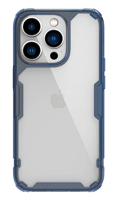 NILLKIN θήκη Nature Pro για Apple iPhone 14 Pro, μπλε & διάφανη 1 NILLKIN θήκη Nature Pro για Apple iPhone 14 Pro