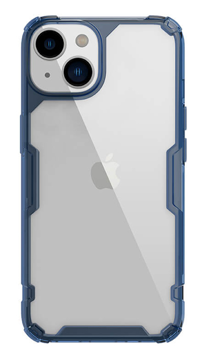 NILLKIN θήκη Nature Pro για Apple iPhone 14 Plus, μπλε & διάφανη 1 NILLKIN θήκη Nature Pro για Apple iPhone 14 Plus