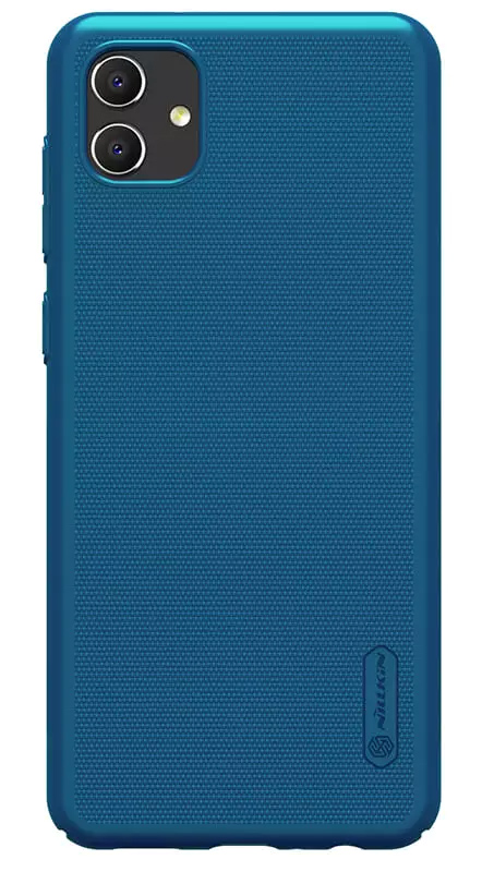 NILLKIN θήκη Super Frosted Shield για Samsung A04, μπλε 1 NILLKIN θήκη Super Frosted Shield για Samsung A04