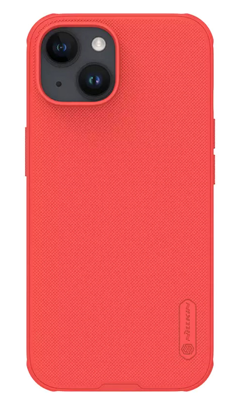 NILLKIN θήκη Super Frosted Shield Pro για iPhone 15, κόκκινη 1 NILLKIN θήκη Super Frosted Shield Pro για iPhone 15