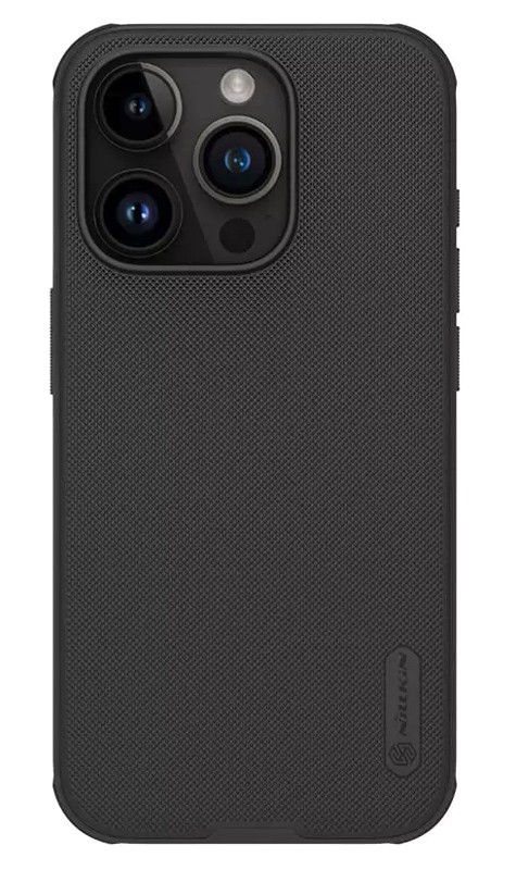 NILLKIN θήκη Super Frosted Shield Pro για iPhone 15 Pro, μαύρη 1 NILLKIN θήκη Super Frosted Shield Pro για iPhone 15 Pro