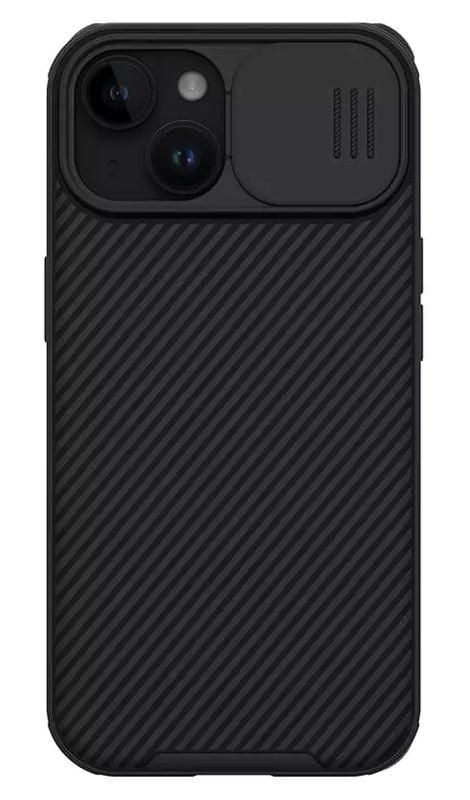 NILLKIN θήκη CamShield Pro για iPhone 15, μαύρη 1 NILLKIN θήκη CamShield Pro για iPhone 15