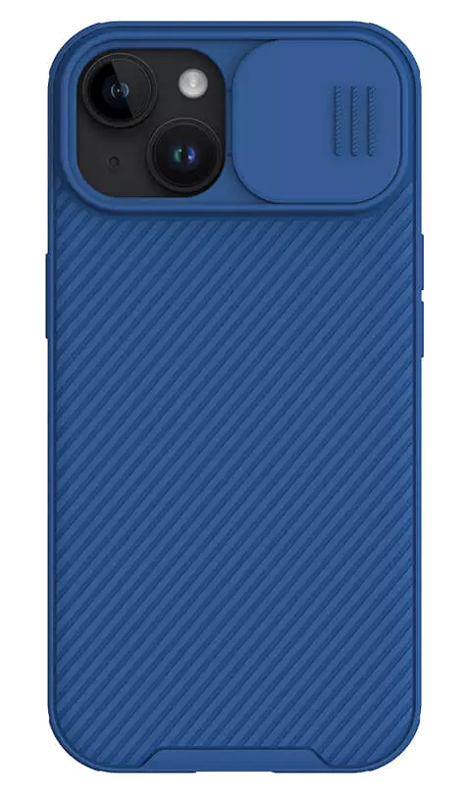 NILLKIN θήκη CamShield Pro για iPhone 15, μπλε 1 NILLKIN θήκη CamShield Pro για iPhone 15