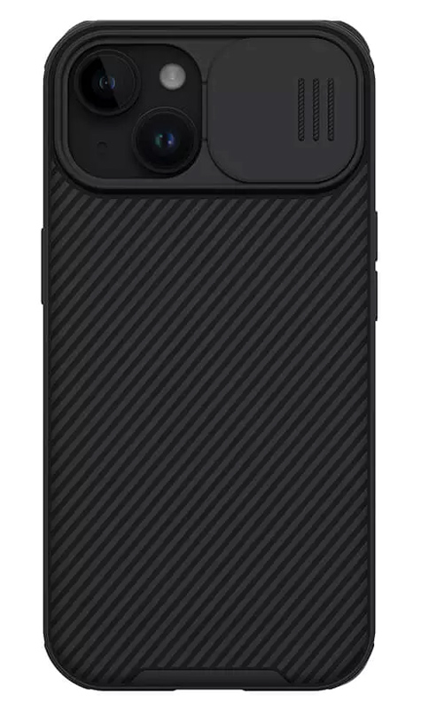 NILLKIN θήκη CamShield Pro για iPhone 15 Plus, μαύρη 1 NILLKIN θήκη CamShield Pro για iPhone 15 Plus