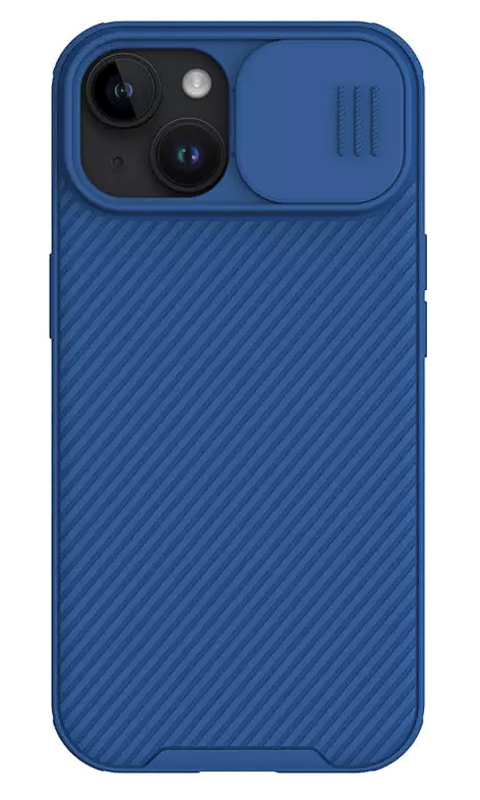 NILLKIN θήκη CamShield Pro για iPhone 15 Plus, μπλε 1 NILLKIN θήκη CamShield Pro για iPhone 15 Plus