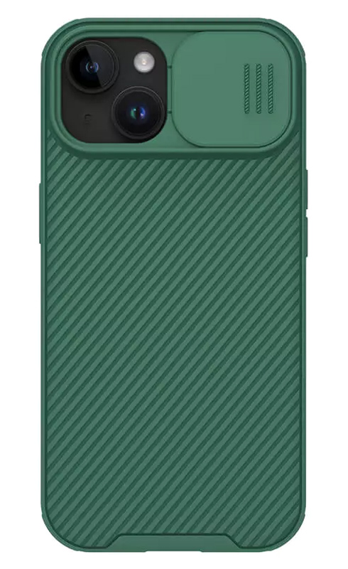NILLKIN θήκη CamShield Pro για iPhone 15 Plus, πράσινη 1 NILLKIN θήκη CamShield Pro για iPhone 15 Plus