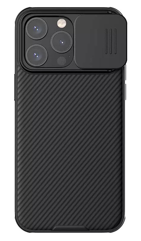 NILLKIN θήκη CamShield Pro για iPhone 15 Pro Max, μαύρη 1 NILLKIN θήκη CamShield Pro για iPhone 15 Pro Max