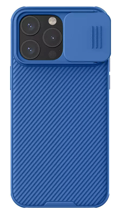 NILLKIN θήκη CamShield Pro Magnetic για iPhone 15 Pro Max, μπλε 1 NILLKIN θήκη CamShield Pro Magnetic για iPhone 15 Pro Max