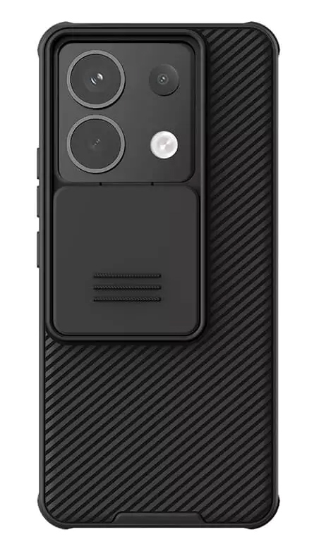 NILLKIN θήκη CamShield Pro για Xiaomi Redmi Note 13 Pro, μαύρη 1 NILLKIN θήκη CamShield Pro για Xiaomi Redmi Note 13 Pro
