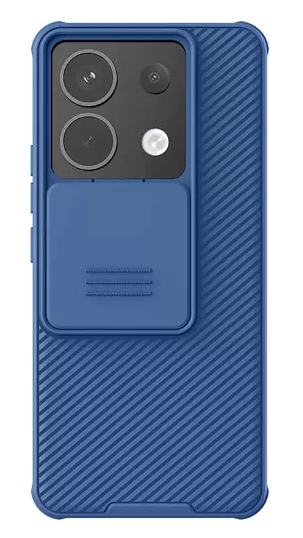NILLKIN θήκη CamShield Pro για Xiaomi Redmi Note 13 Pro/Pro 5G/Poco X6 5G, μπλε 1 NILLKIN θήκη CamShield Pro για Xiaomi Redmi Note 13 Pro/Pro 5G/Poco X6 5G