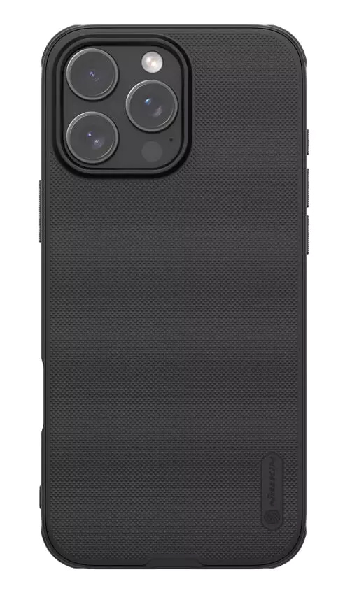 NILLKIN θήκη Super Frosted Shield Pro για iPhone 16 Pro Max, μαύρη 1 NILLKIN θήκη Super Frosted Shield Pro για iPhone 16 Pro Max