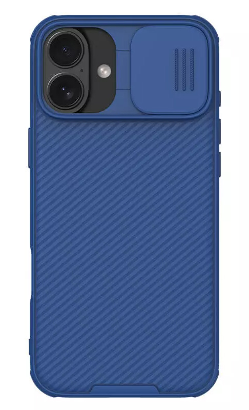 NILLKIN θήκη CamShield Pro για iPhone 16, μπλε 1 NILLKIN θήκη CamShield Pro για iPhone 16