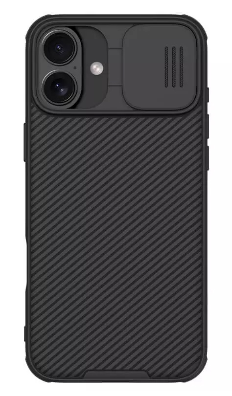 NILLKIN θήκη CamShield Pro για iPhone 16 Plus, μαύρη 1 NILLKIN θήκη CamShield Pro για iPhone 16 Plus
