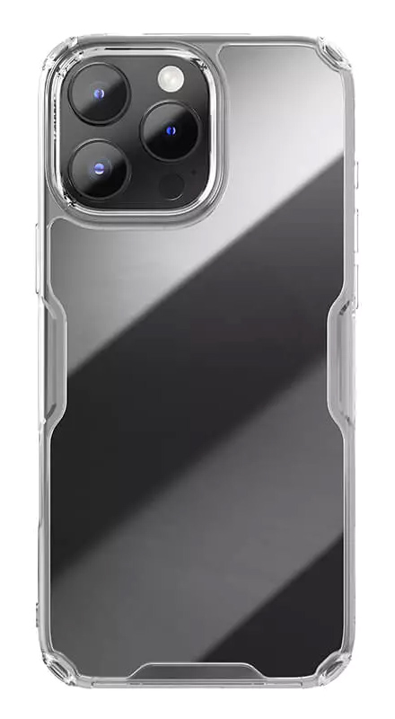 NILLKIN θήκη Nature TPU Pro για iPhone 16 Pro, διάφανη 1 NILLKIN θήκη Nature TPU Pro για iPhone 16 Pro