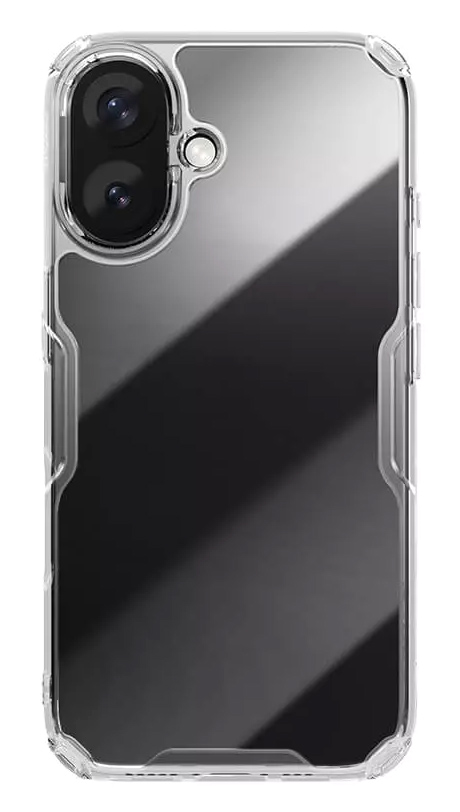 NILLKIN θήκη Nature TPU Pro για iPhone 16 Plus, διάφανη 1 NILLKIN θήκη Nature TPU Pro για iPhone 16 Plus