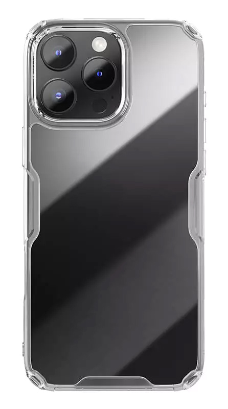 NILLKIN θήκη Nature TPU Pro για iPhone 16 Pro Max, διάφανη 1 NILLKIN θήκη Nature TPU Pro για iPhone 16 Pro Max
