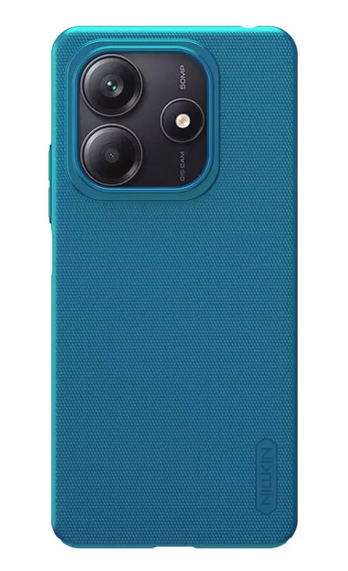 NILLKIN θήκη Super Frosted Shield για Xiaomi Redmi Note 14, μπλε 1 NILLKIN θήκη Super Frosted Shield για Xiaomi Redmi Note 14