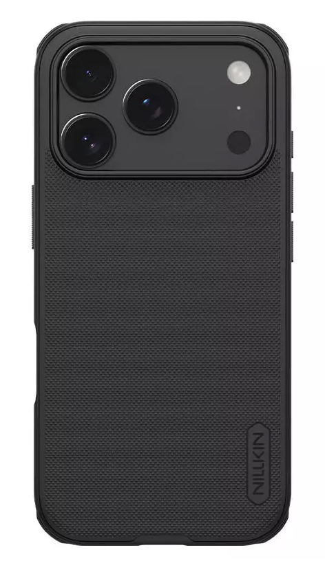 NILLKIN θήκη Super Frosted Shield Pro για Apple iPhone 17 Pro Max, μαύρη 1 NILLKIN θήκη Super Frosted Shield Pro για Apple iPhone 17 Pro Max