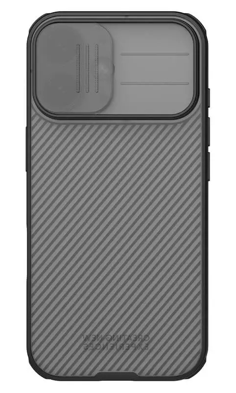 NILLKIN θήκη CamShield Pro για Apple iPhone 17, διάφανη/μαύρη 1 NILLKIN θήκη CamShield Pro για Apple iPhone 17