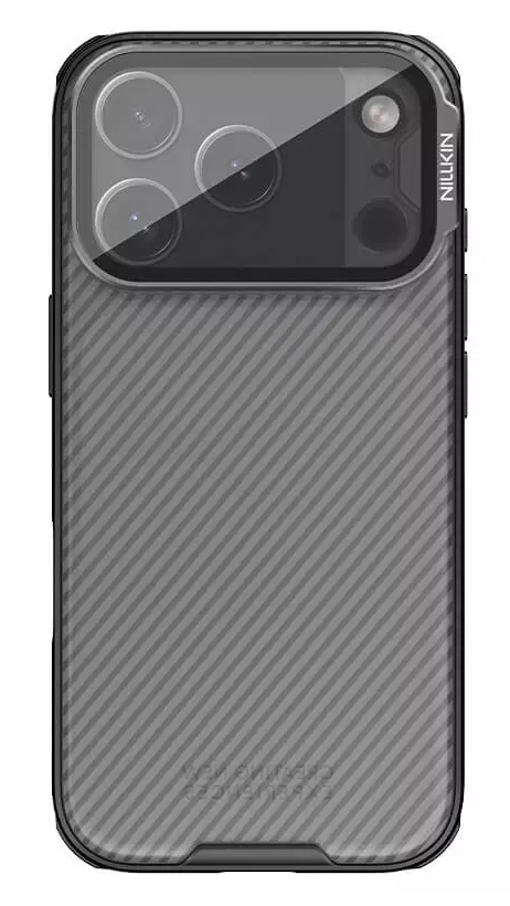 NILLKIN θήκη CamShield Prop για Apple iPhone 17 Pro, διάφανη/μαύρη 1 NILLKIN θήκη CamShield Prop για Apple iPhone 17 Pro