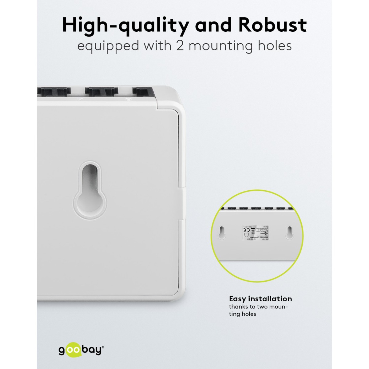 Goobay Gigabit Ethernet Switch 8 Θυρών 64564 Λευκό 10 Goobay Gigabit Ethernet Switch 8 Θυρών 64564 Λευκό - Image 10