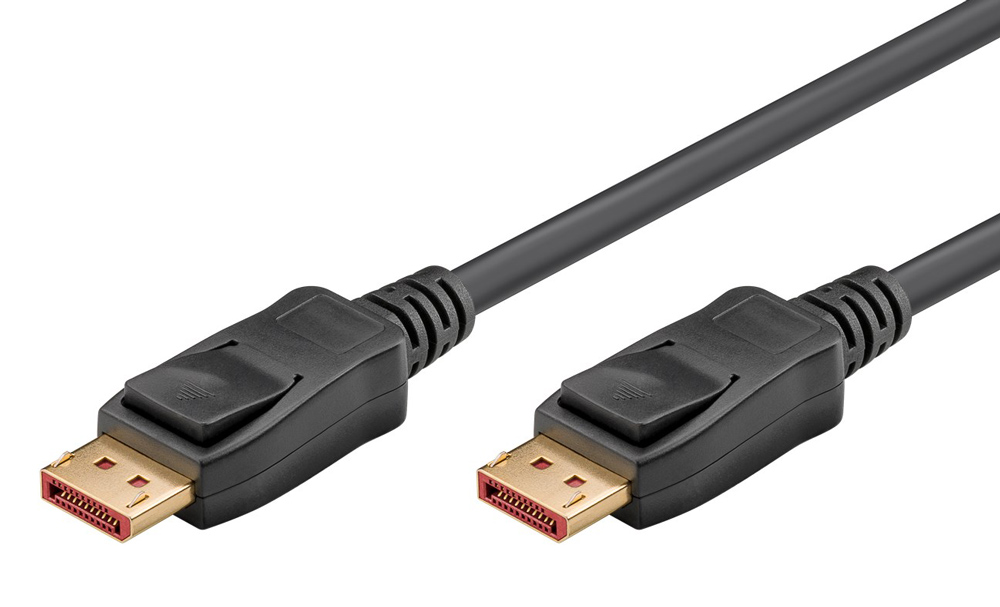 GOOBAY καλώδιο DisplayPort 74760, 16K/60Hz, 80 Gbps, 1m, μαύρο 1 GOOBAY καλώδιο DisplayPort 74760