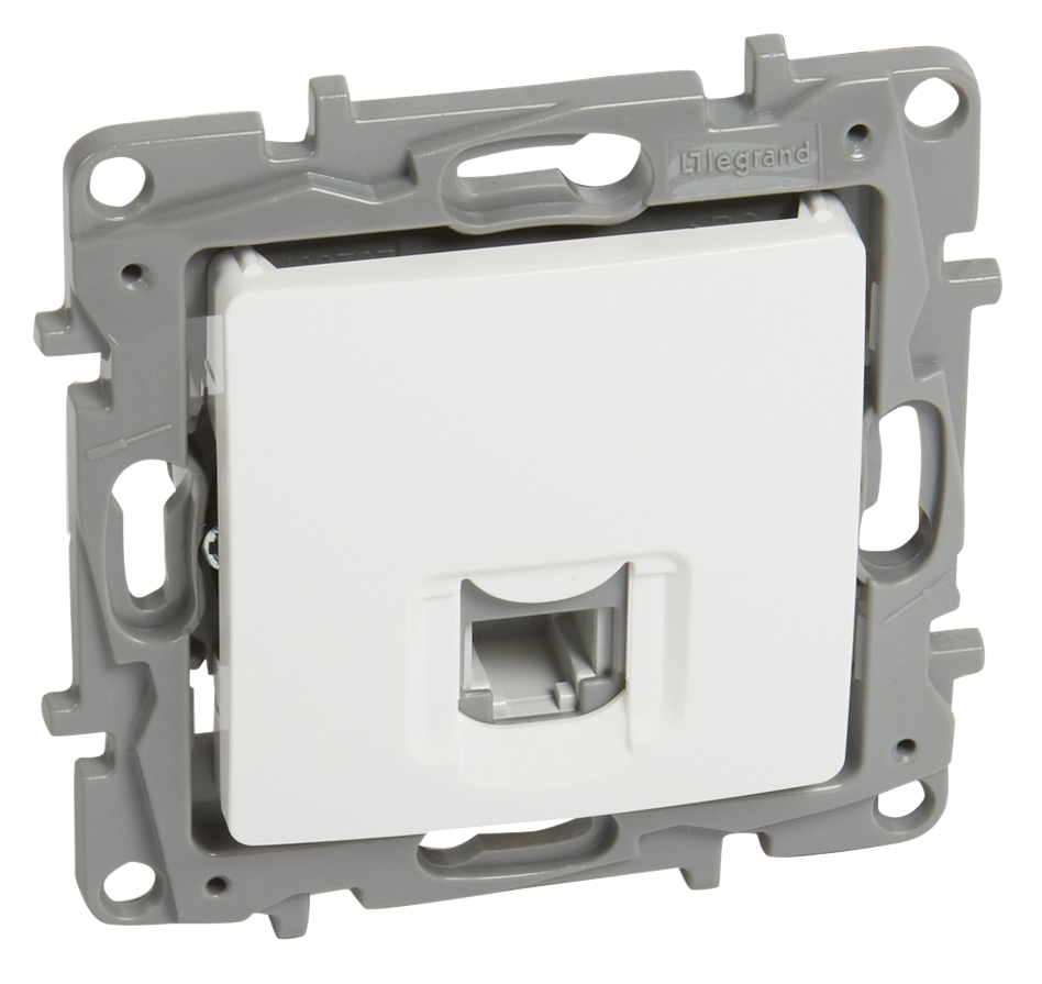 LEGRAND πρίζα RJ11 764569, λευκή 1 LEGRAND πρίζα RJ11 764569