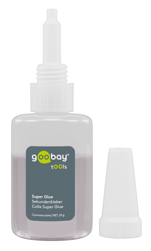 GOOBAY κόλλα Super Glue 77012, 20g 1 GOOBAY κόλλα Super Glue 77012