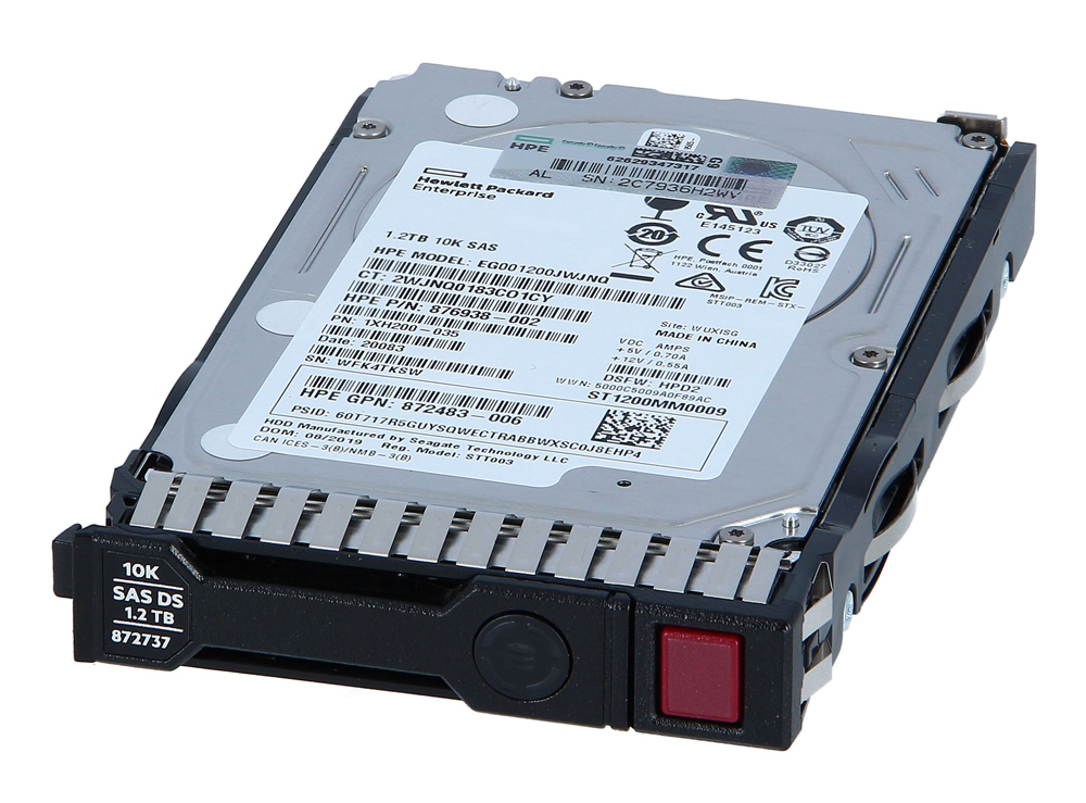 HP used SAS HDD 781518-B21, 1.2TB, 12G, 10K, 2.5" 1 HP used SAS HDD 781518-B21