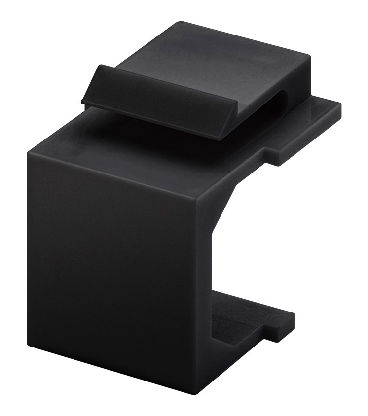 GOOBAY κάλυμμα προστασίας για θύρα Keystone 79990, μαύρο, 4τμχ 1 GOOBAY κάλυμμα προστασίας για θύρα Keystone 79990