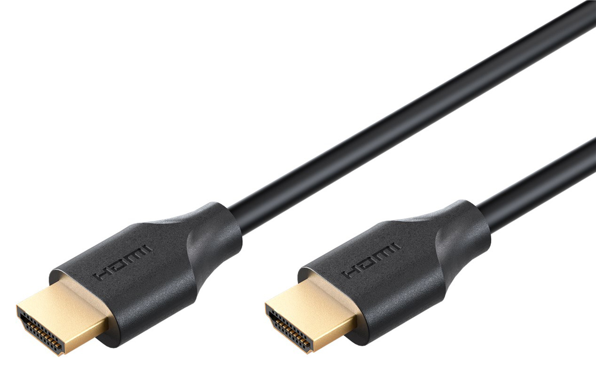 GOOBAY καλώδιο HDMI 2.2 80091, 16K/60Hz, 96 Gbps, 1m, μαύρο 1 GOOBAY καλώδιο HDMI 2.2 80091
