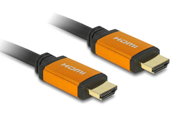 DELOCK καλώδιο HDMI 85727, 8K/60Hz, 48 Gbps, eARC, HDR, 1m, μαύρο 1 DELOCK καλώδιο HDMI 85727