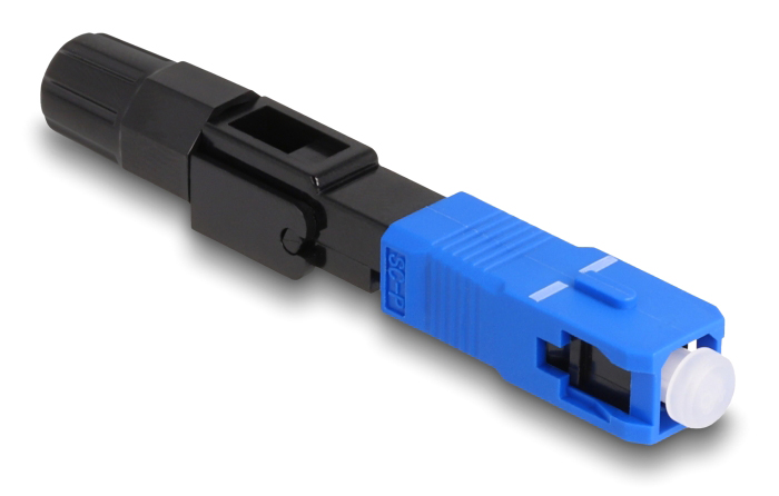 DELOCK σύνδεσμος οπτικής ίνας SC Simplex 87990, μαύρος 1 DELOCK σύνδεσμος οπτικής ίνας SC Simplex 87990