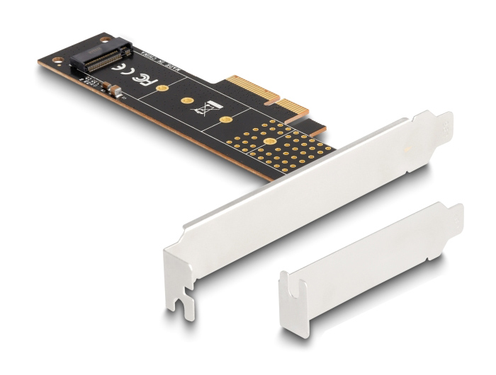 DELOCK κάρτα επέκτασης PCIe x4 σε M.2 M Key 110mm 89836, NVMe 1 DELOCK κάρτα επέκτασης PCIe x4 σε M.2 M Key 110mm 89836
