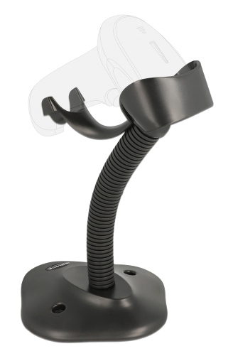 DELOCK βάση για barcode scanner 90555, εύκαμπτη, μαύρη 1 DELOCK βάση για barcode scanner 90555