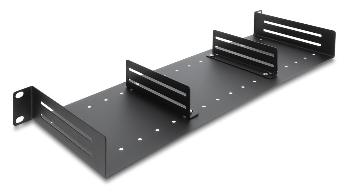 DELOCK ράφι για rack 19" 91069, 1U, βάθος 154mm, μαύρο 1 DELOCK ράφι για rack 19" 91069